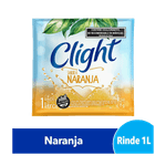 Jugo En Polvo CLIGHT Naranja 8g