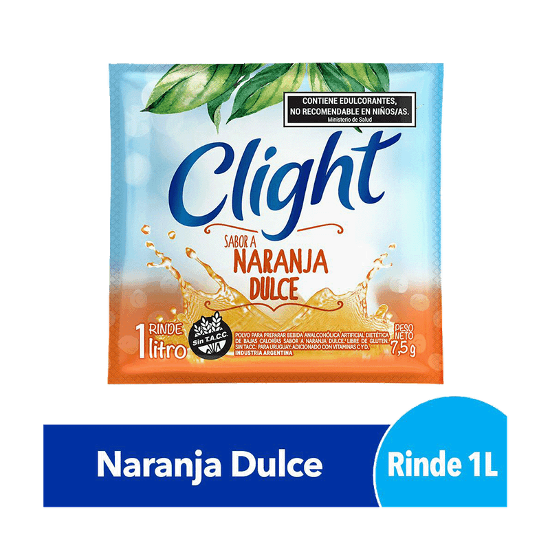 Jugo En Polvo CLIGHT Naranja Dulce 75g
