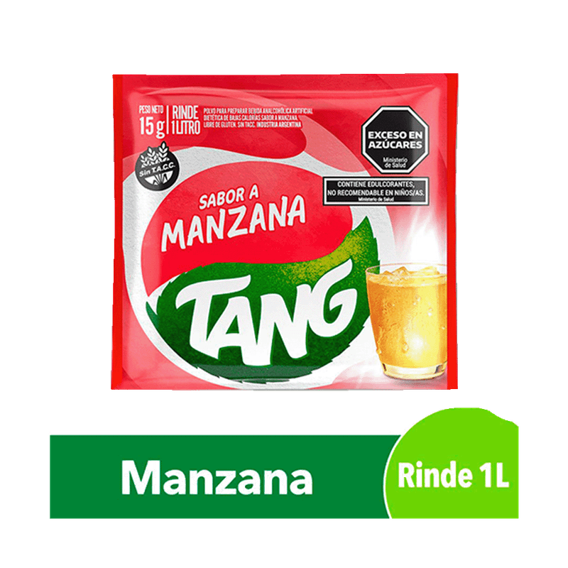 Jugo En Polvo TANG Manzana 15g