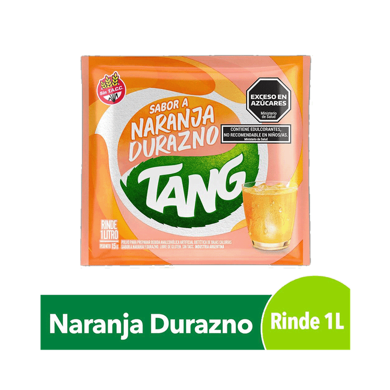 Jugo En Polvo TANG NaranjaDurazno 15g