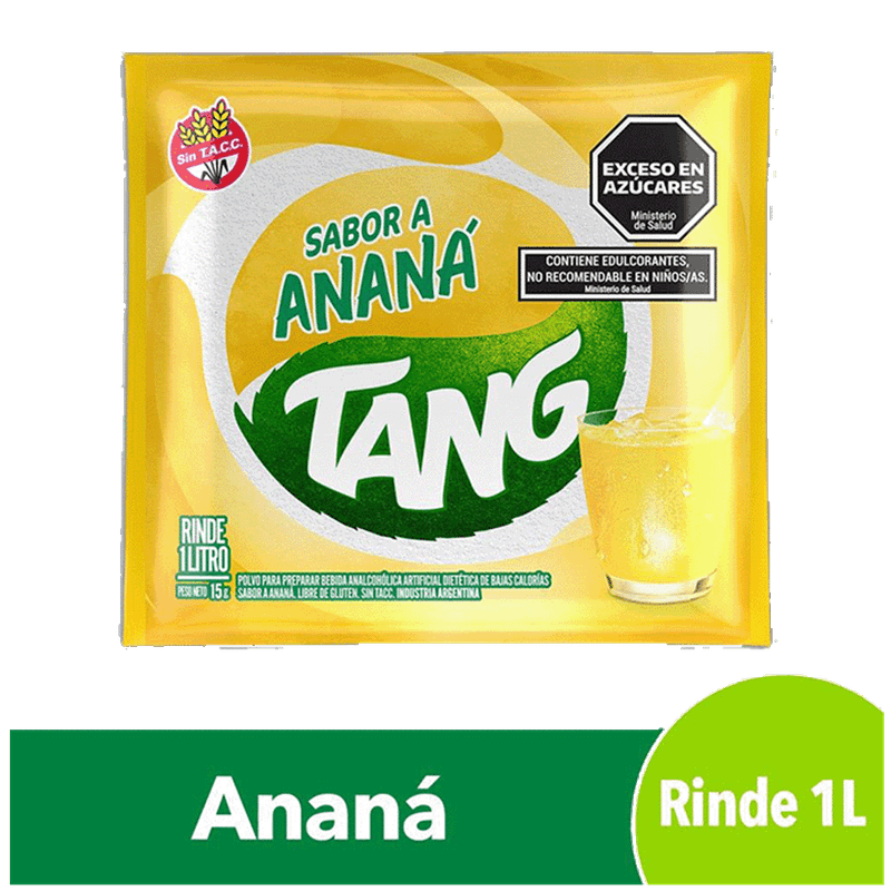 Jugo En Polvo TANG Ananá 15g
