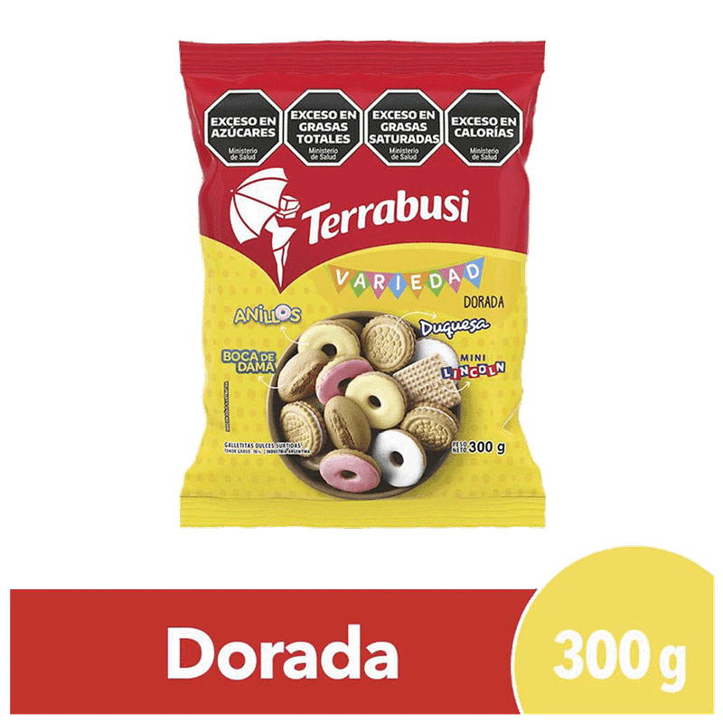 Galletitas TERRABUSI VARIEDAD Dorada 300g