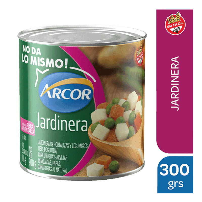 Jardinera ARCOR Lata 300g