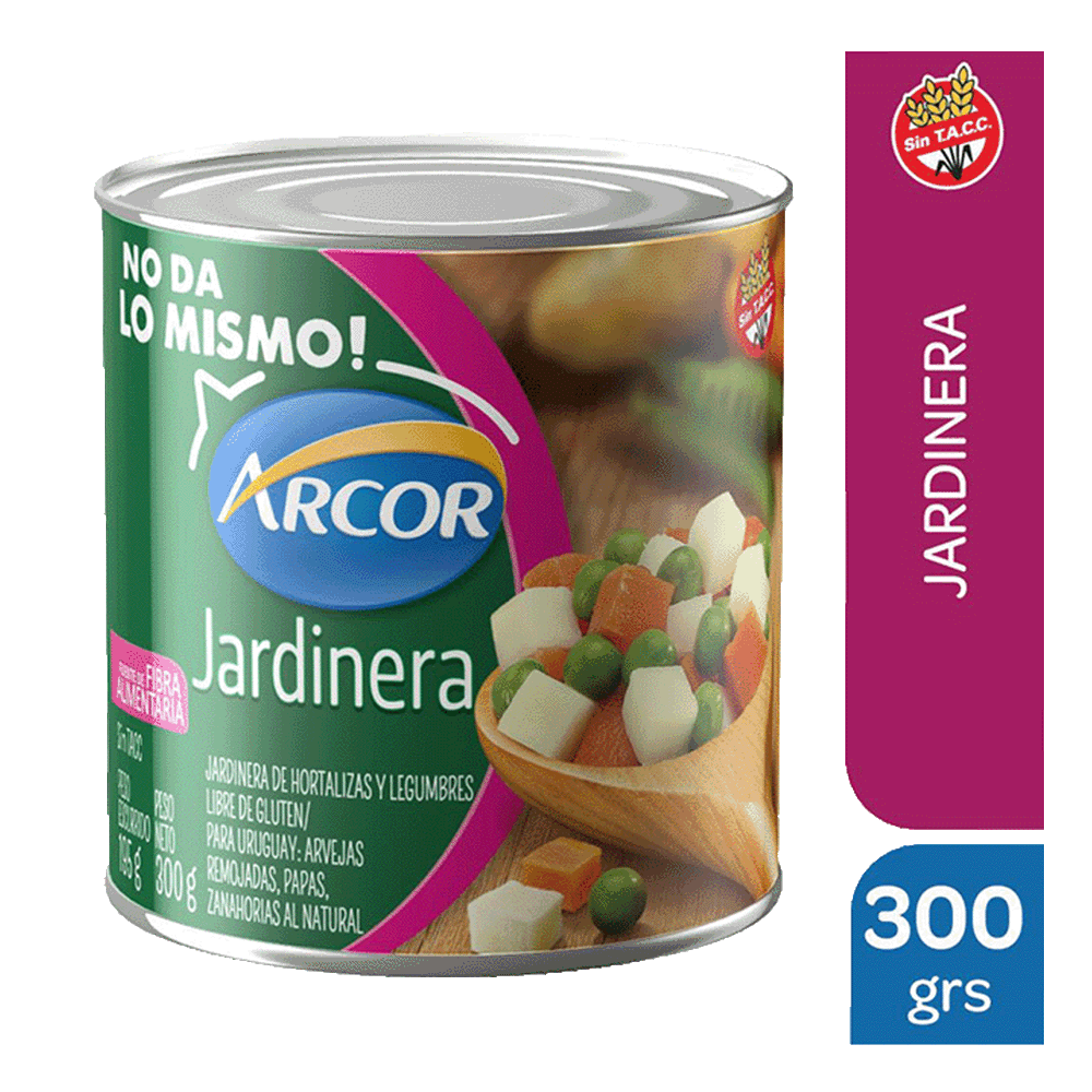 Jardinera Arcor x 300 gr