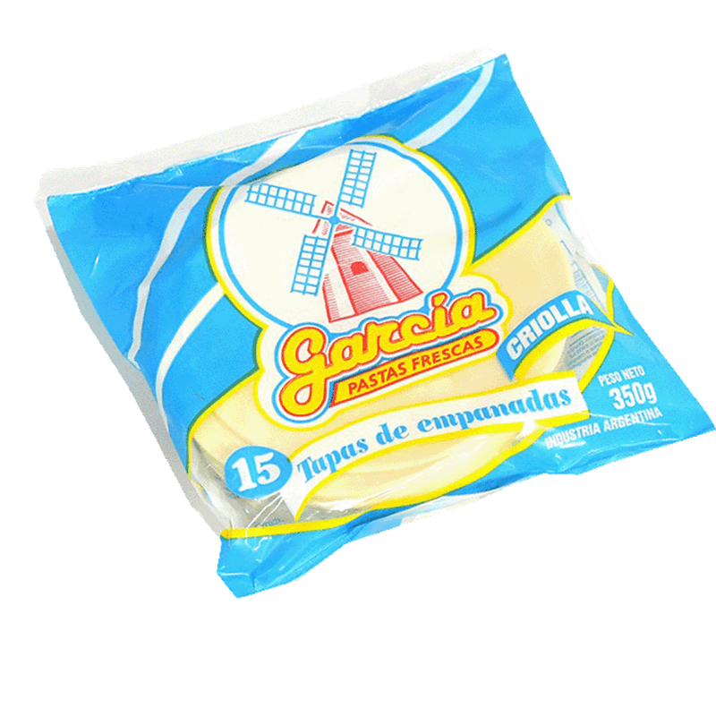 Discos GARCIA Empanadas Criollo 15u