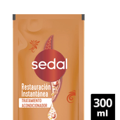 Acondicionador SEDAL Restauración Instantanea Doy Pack 300ml