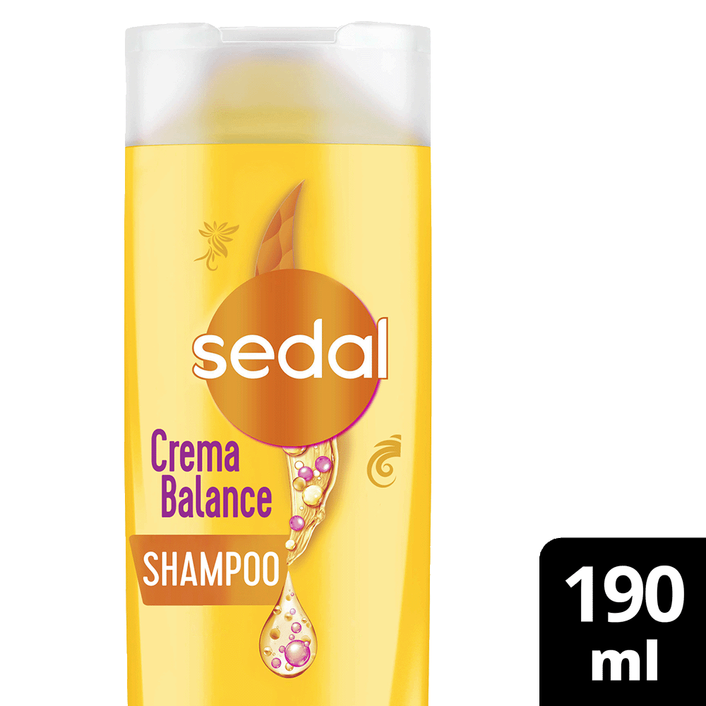Shampoo Sedal Crema Balance Toque de Seda 190 ml