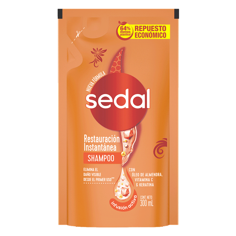 Shampoo SEDAL Restauración Instantanea 300ml