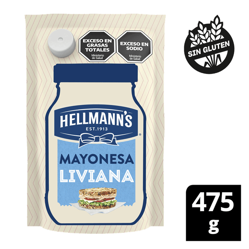 Mayonesa HELLMANNS Liviana 475g