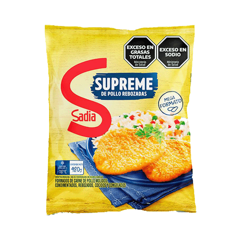 Suprema Pollo SADIA Rebozados 480g
