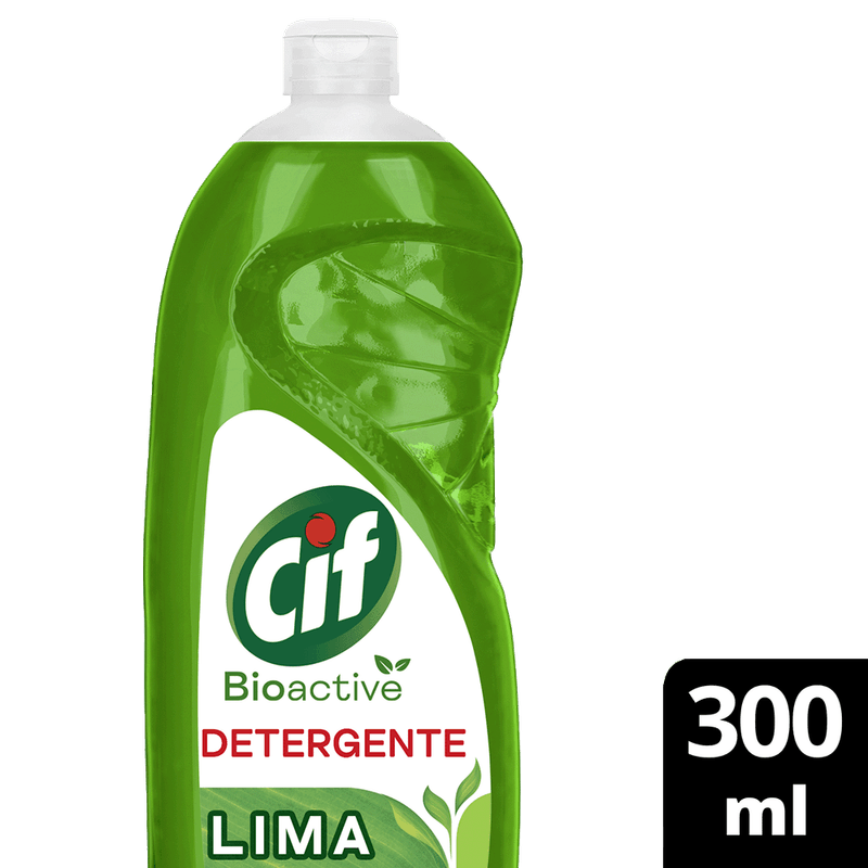 Detergente CIF Bio Active Nueva Formula Lima 300ml