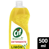Detergente CIF Bio Active Nueva Formula Limon 500ml