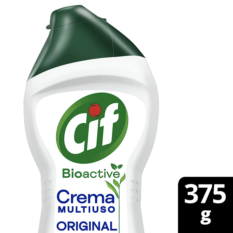 Limpiador Cremoso CIF Bio Active Original 375g