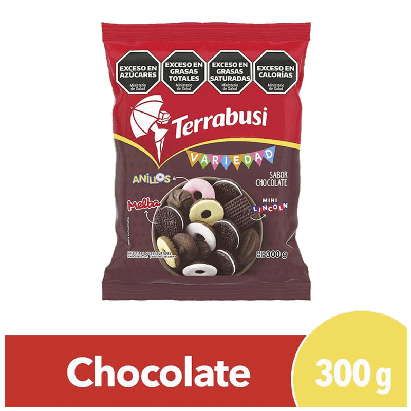 Galletitas VARIEDAD Chocolate 300g