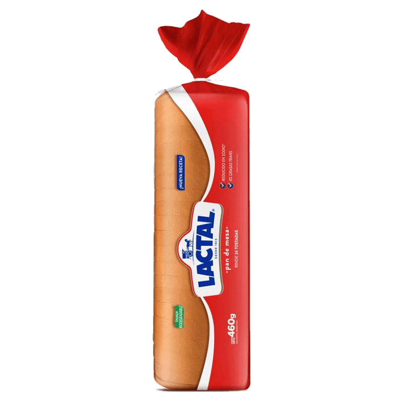 Pan LACTAL Blanco 460g