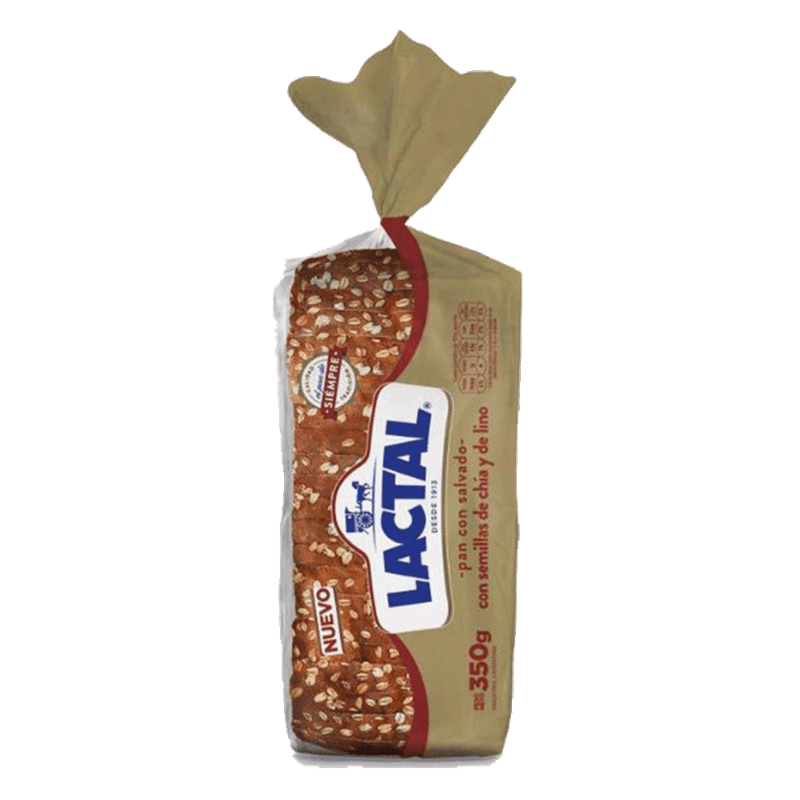 Pan LACTAL Con Semillas 330g
