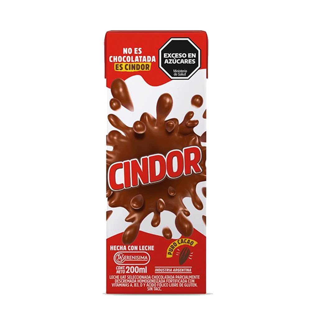 Leche Chocolatada Cindor x 200 ml