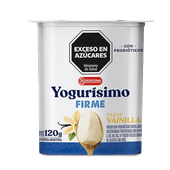 Yogur YOGURISIMO Entero Firme Vainilla 120g