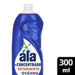 Detergente ALA Concentrado Oceano Botella 300ml