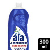 Detergente ALA Concentrado Oceano Botella 300ml