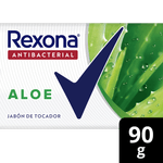 Jabon Tocador REXONA Antibacterial 99 Aloe 90g