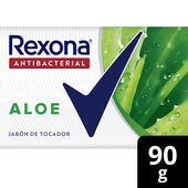 Jabon Tocador REXONA Antibacterial 99 Aloe 90g