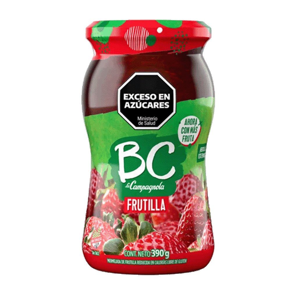 Mermelada Frutilla BC la Campagnola Fra 390 Grm