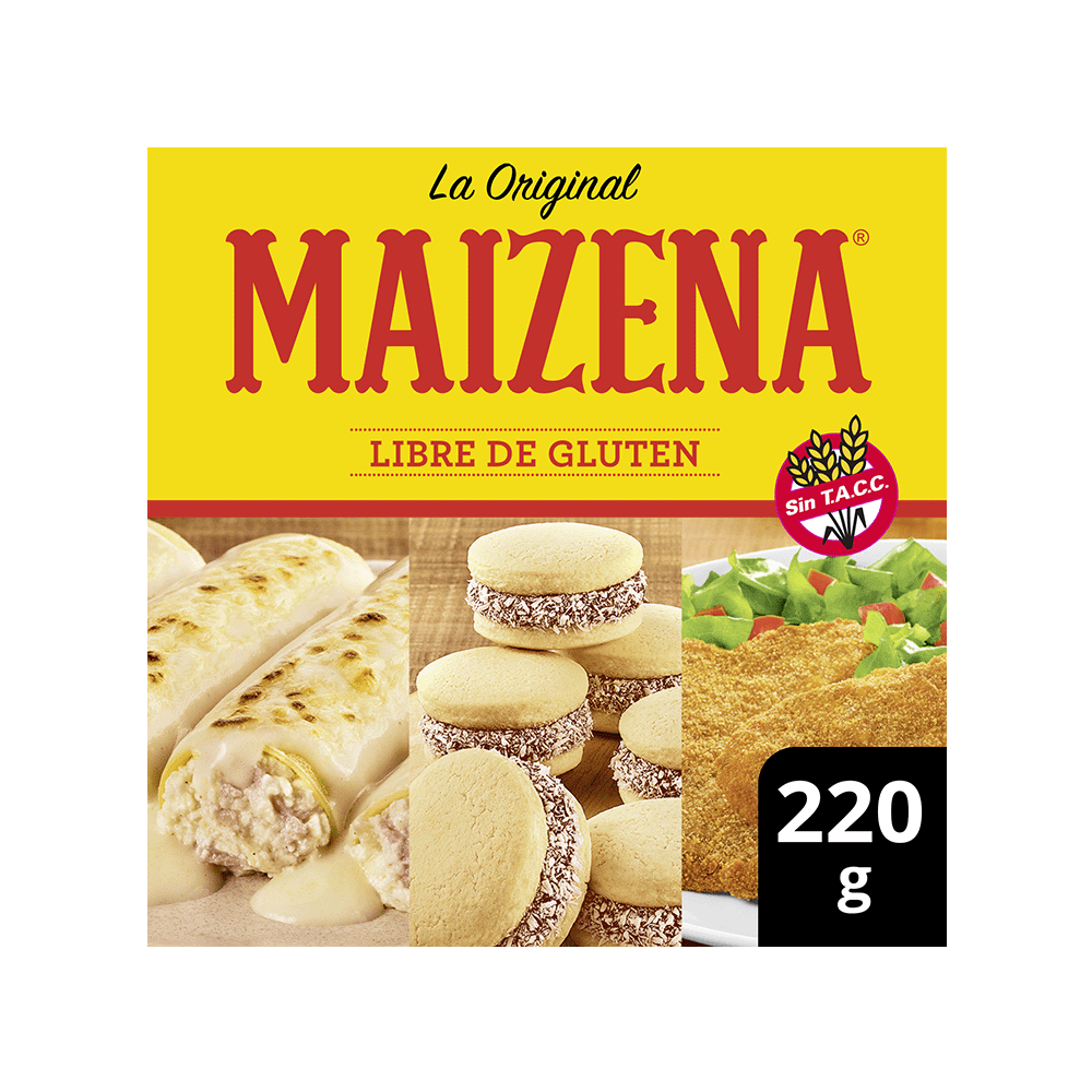 Almidón de Maíz Maizena Clásica sin TACC 220 gr