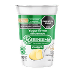 Yogur LA SERENISIMA Firme Vainilla Descremado 190g