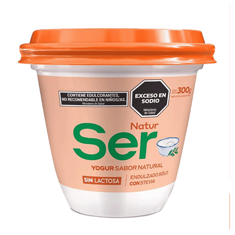 Yogur SER Natural Endulzado Big Pote 300g