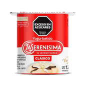 Yogur LA SERENISIMA Batido Entero Vainilla 120g