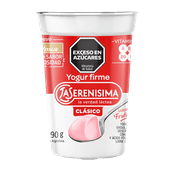Yogur LA SERENISIMA Firme Entero Frutilla 190g