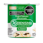 Yogur LA SERENISIMA Batido Descremado Vainilla 120g