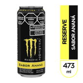 Bebida Energizante MONSTER Reserve Ananá 473cc