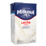Leche MILKAUT Uat Vitamina A Y D Entera 1l