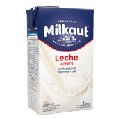 Leche MILKAUT Uat Vitamina A Y D Entera 1l