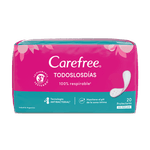 Protectores Diarios CAREFREE Todos Los Dias 20u