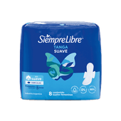 Toallas Femeninas SIEMPRE LIBRE Tanga 8u