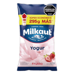 Yogur MILKAUT Bebible Sachet Frutilla 1,2k