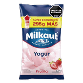 Yogur MILKAUT Bebible Sachet Frutilla 1,2k