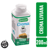 Crema Leche LA SERENISIMA Ideal Para Cocinar Liviana Tetra 200ml