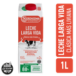 Leche LA SERENISIMA Uat Clasica Liviana 2% Tetra 1l