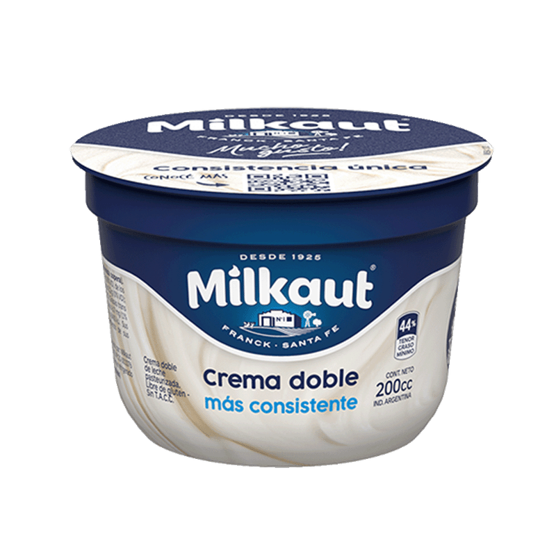 Crema Leche MILKAUT Mas Consistente 200cc