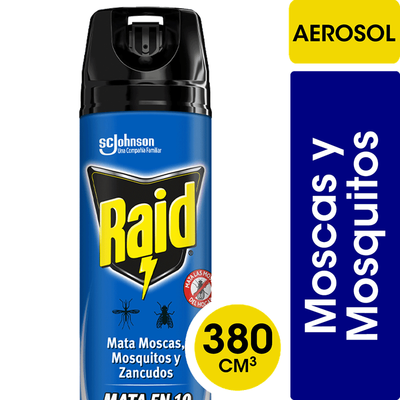 Insecticida RAID MMM Azul 380ml