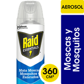 Insecticida RAID Essentials MMM Aerosol 360ml