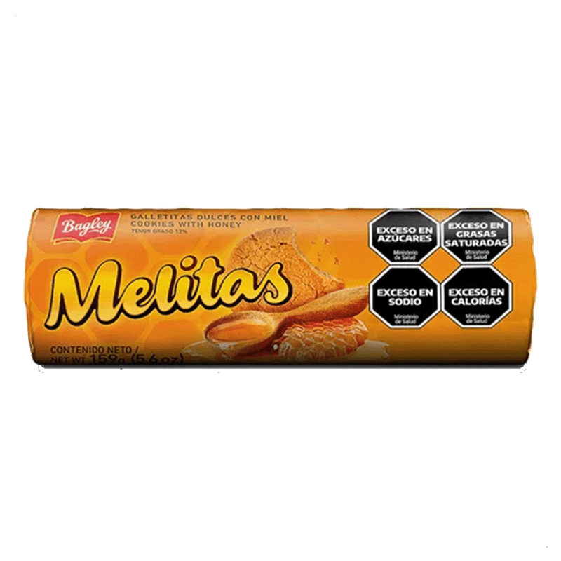 Galletitas MELITAS Con Miel 159g