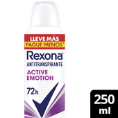 Antitranspirante REXONA Women Active Emotion 148g