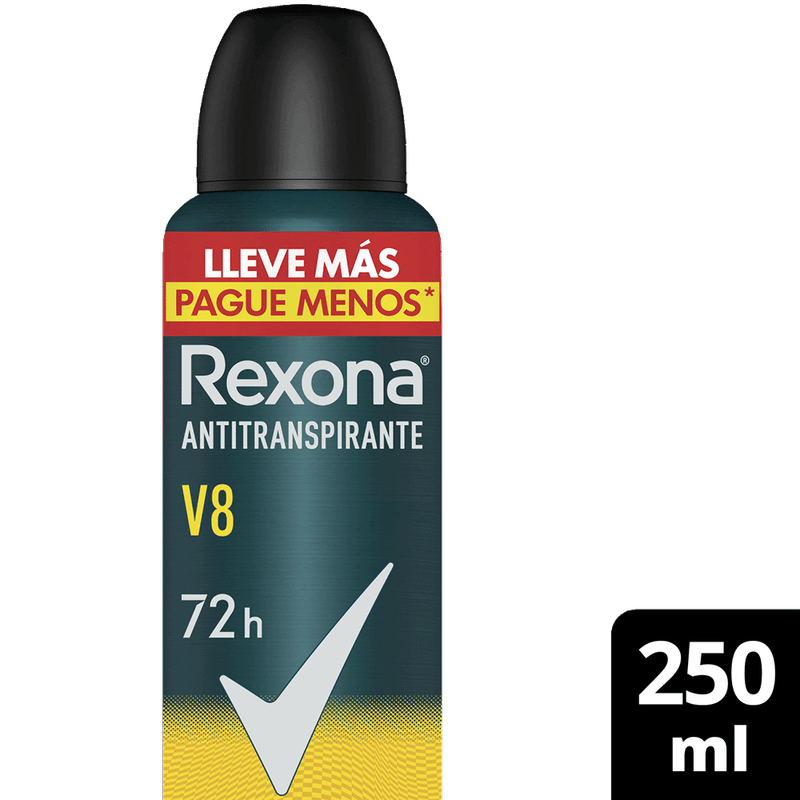 Antitranspirante REXONA Men V8 Aerosol 148g