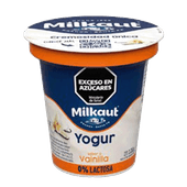 Yogur MILKAUT Vainilla 0% Lactosa Pote 120g