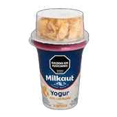 Yogur MILKAUT Vainilla Con Cereal Pote 155g